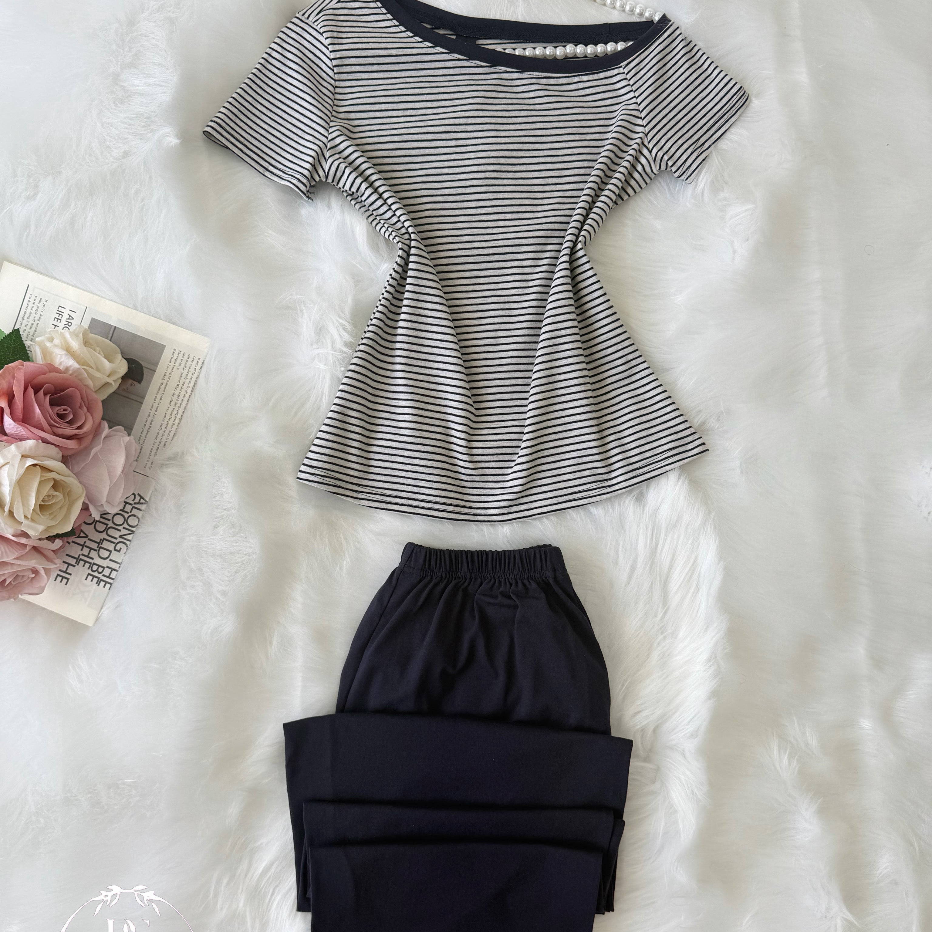 Grey Stripped