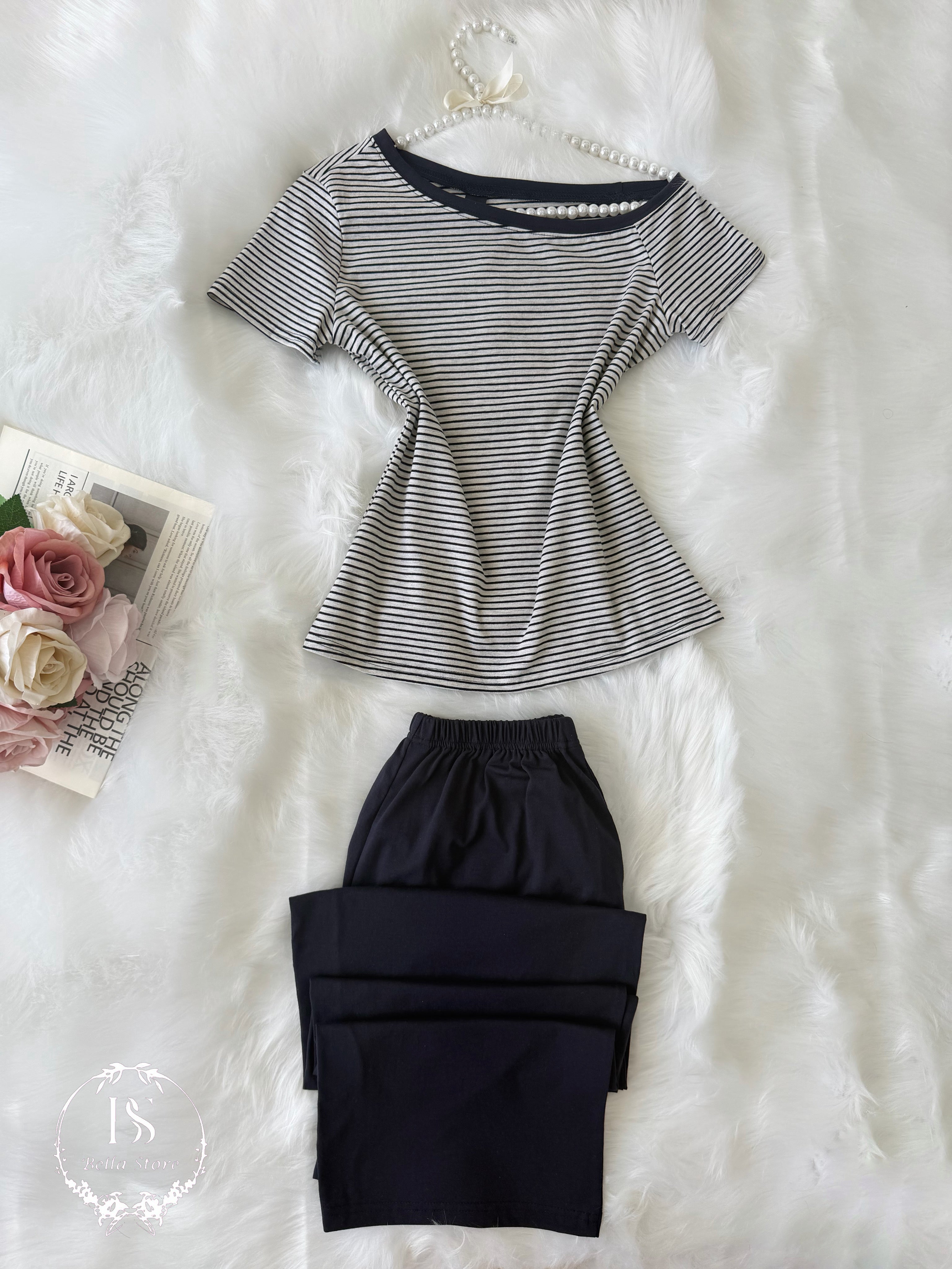 Grey Stripped