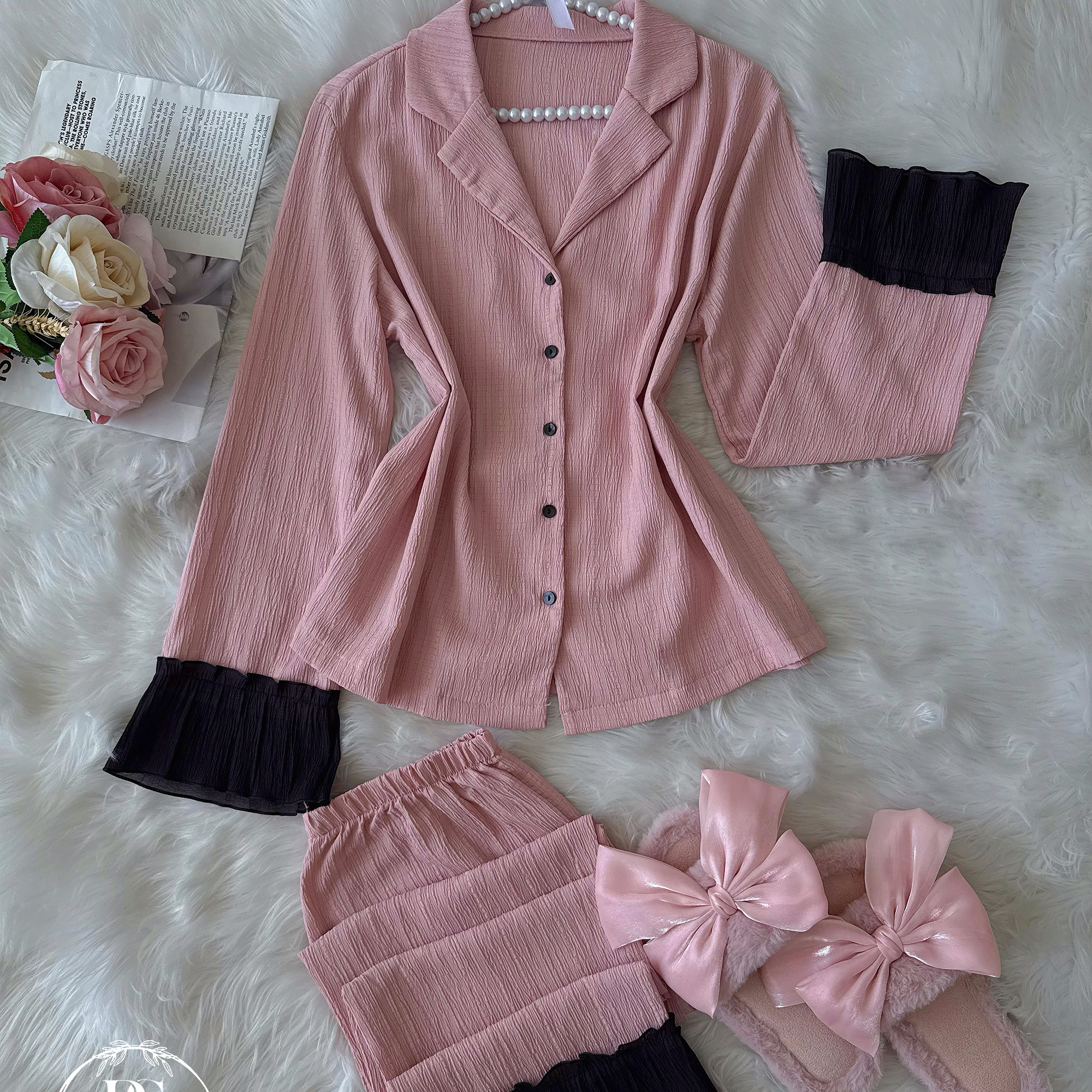 Pink Black Parpar