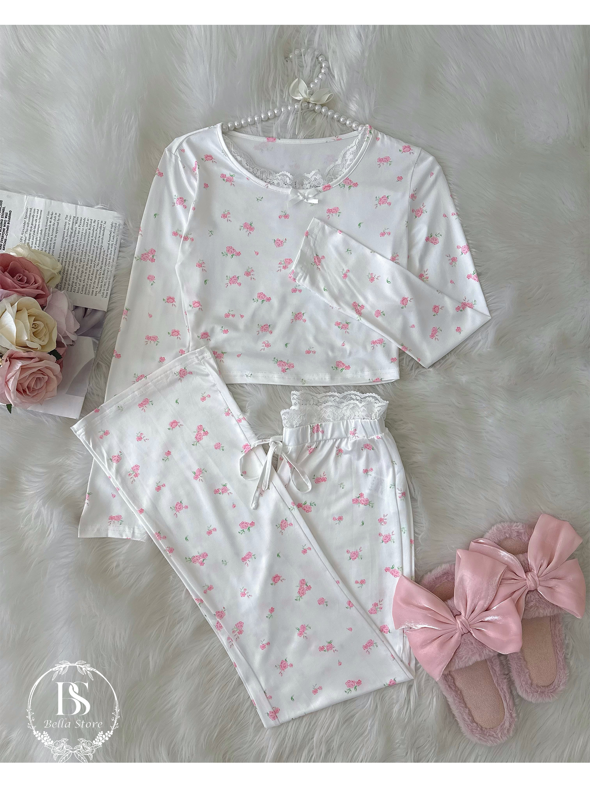 White Small Flower Tul