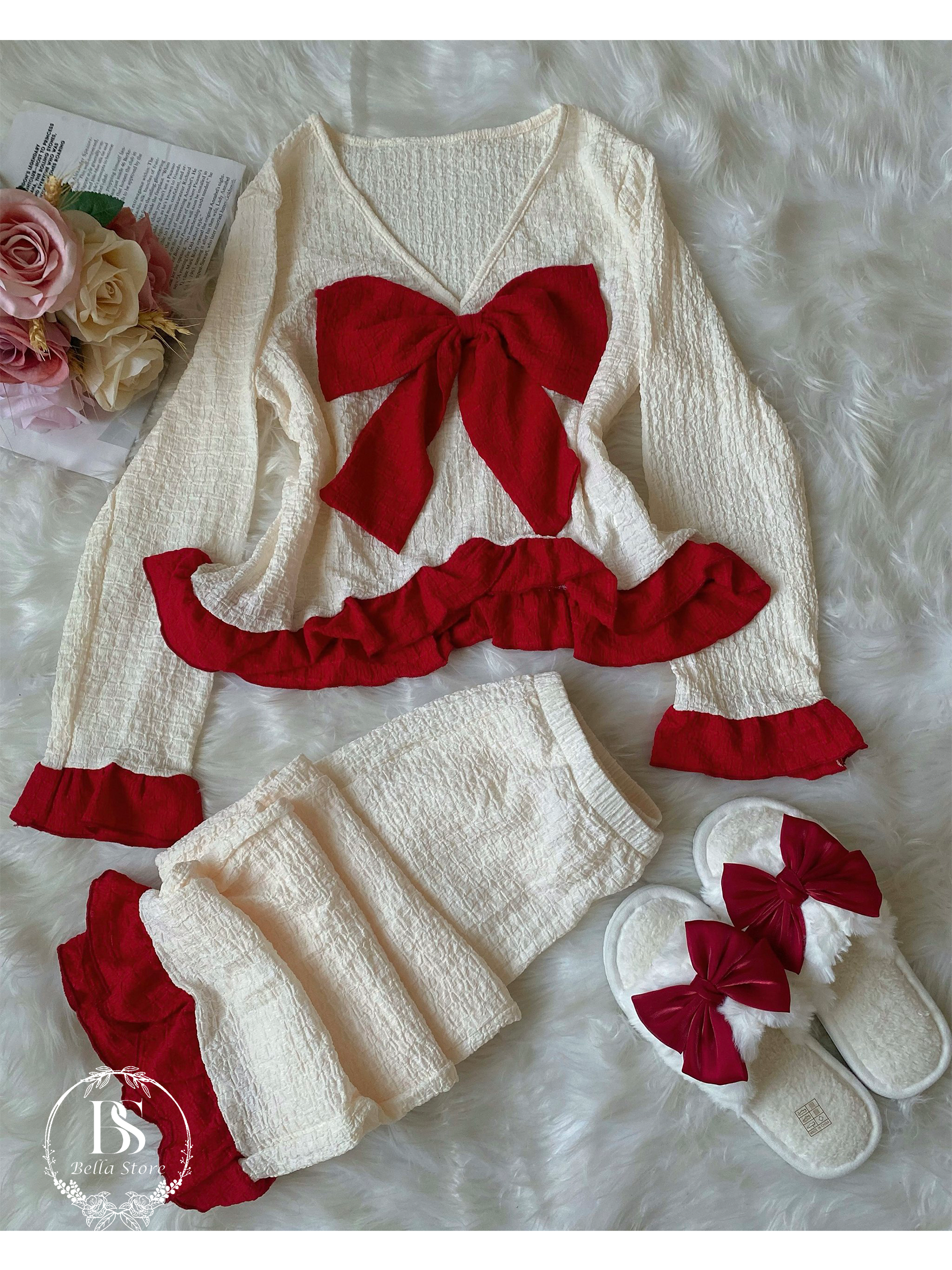 White Red Bow