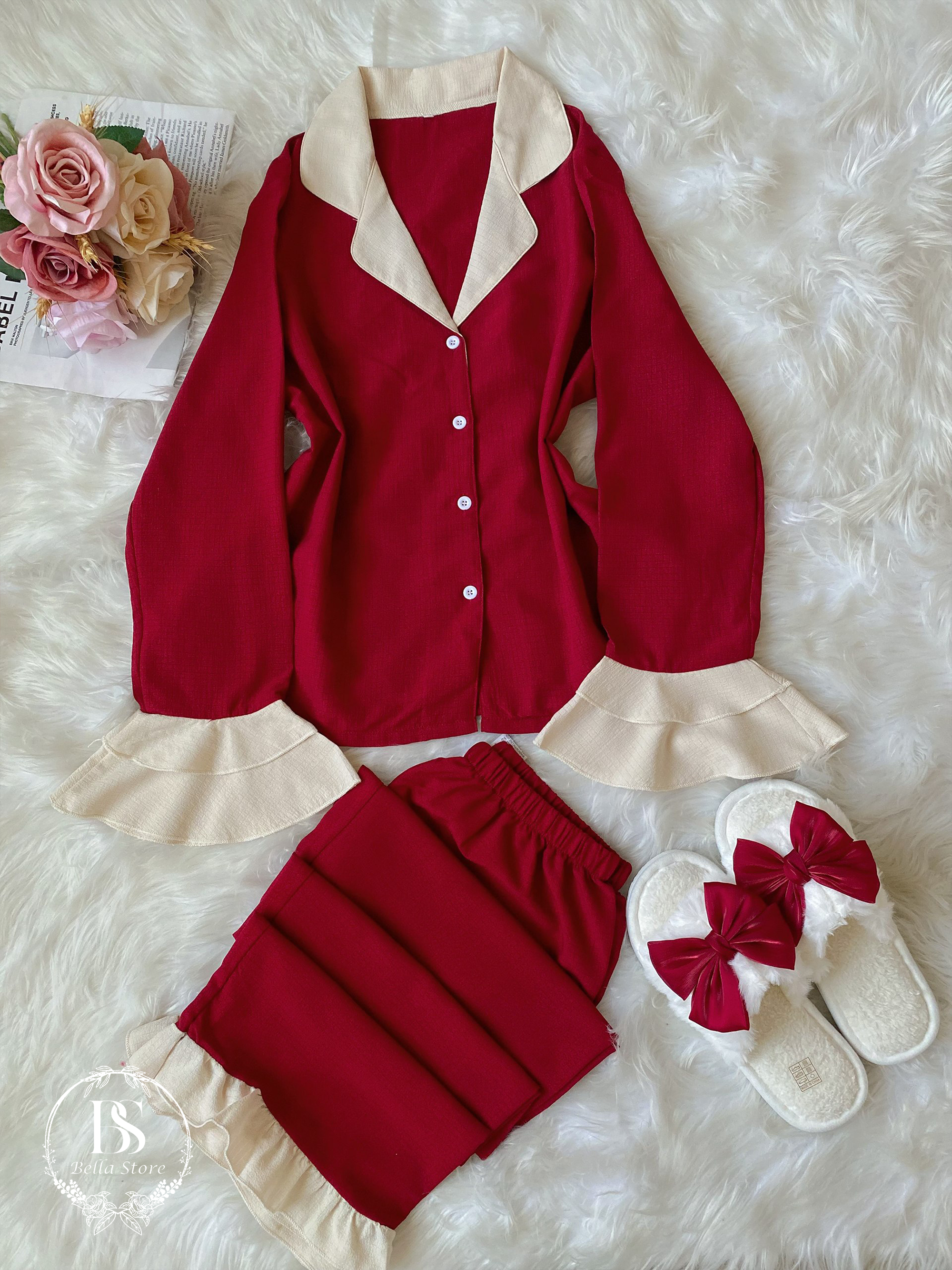 Red White Collar