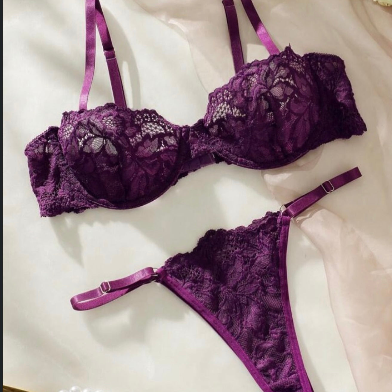 Purple Lingerie