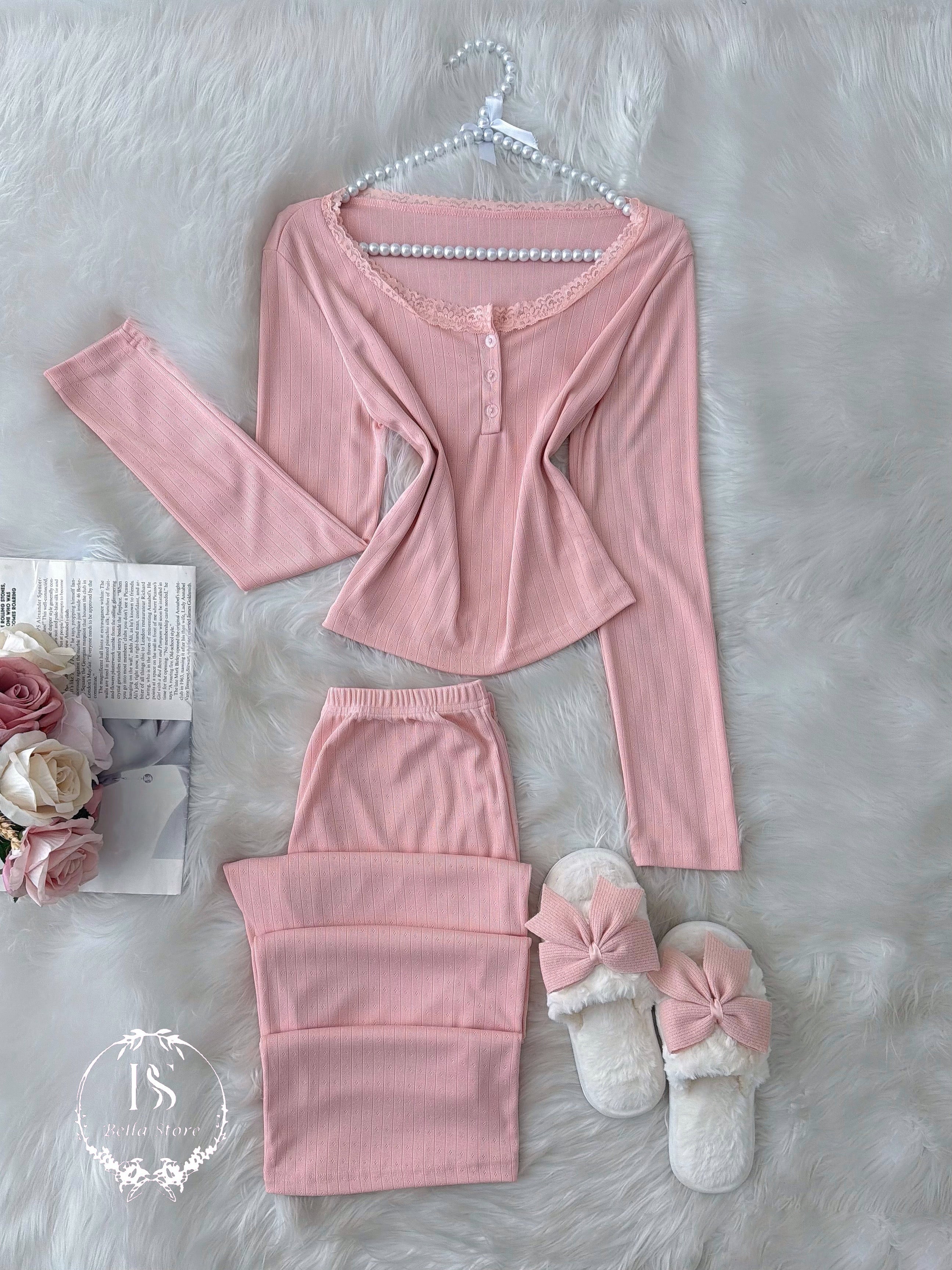 Pink Small Dantel