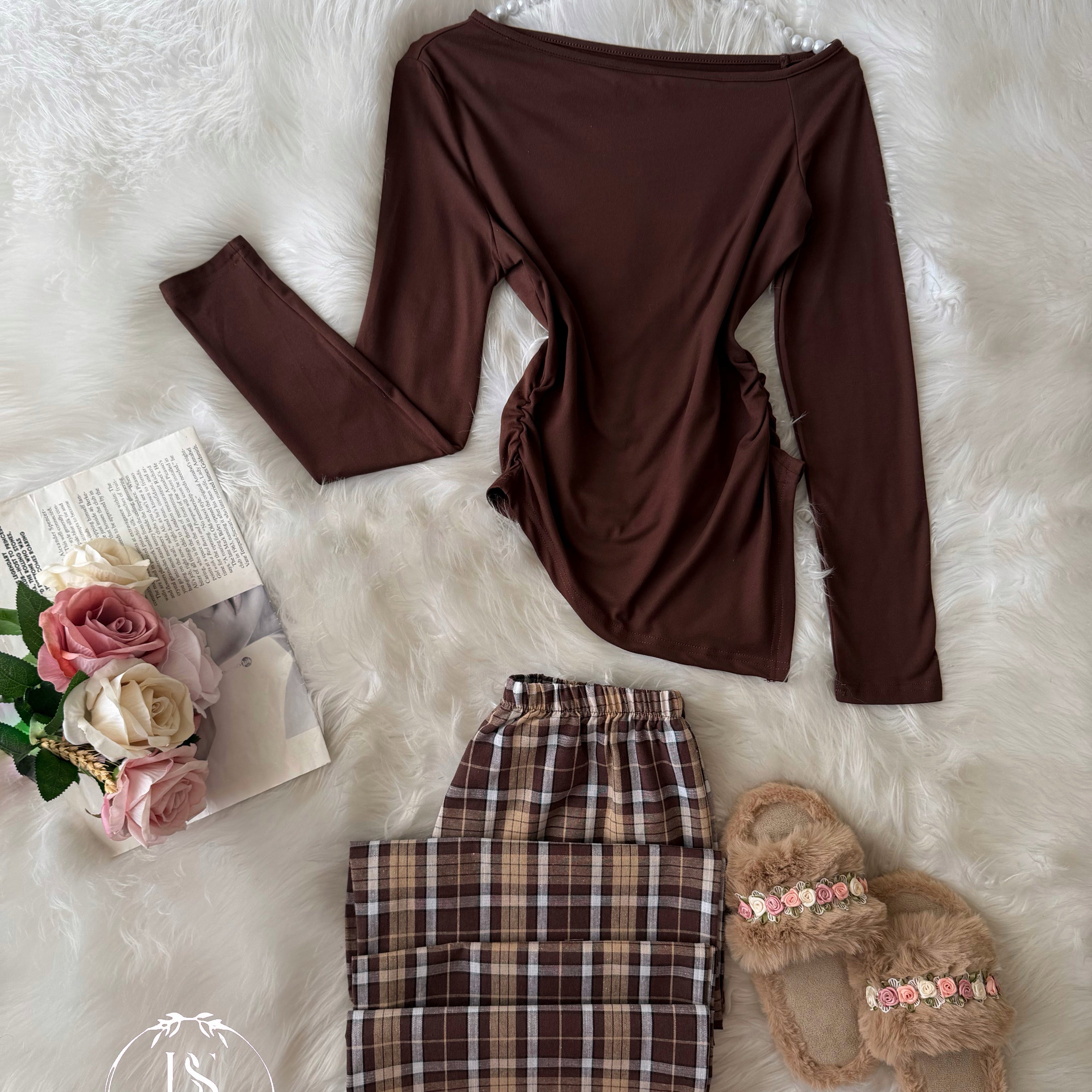 Brown karohat