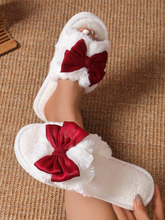 White Red Slipper