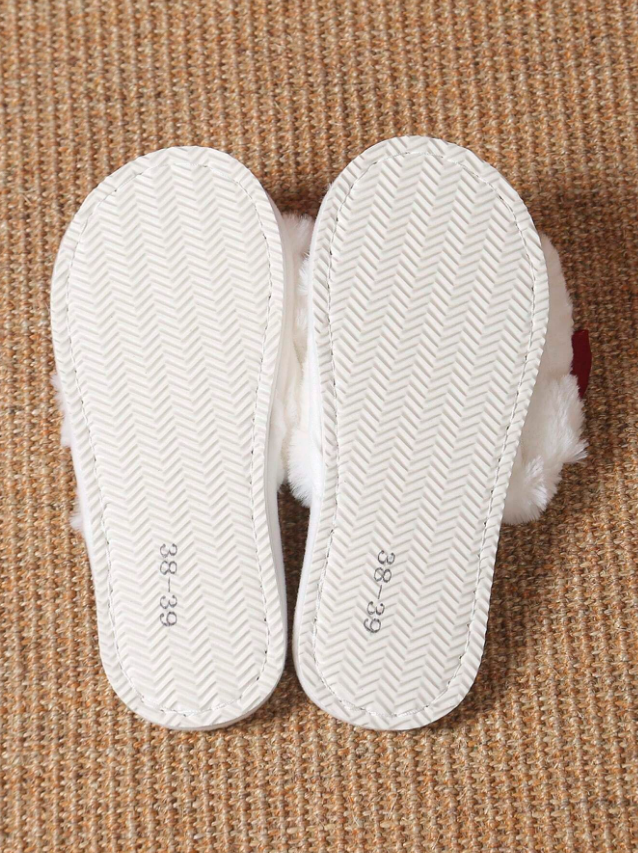 White Red Slipper