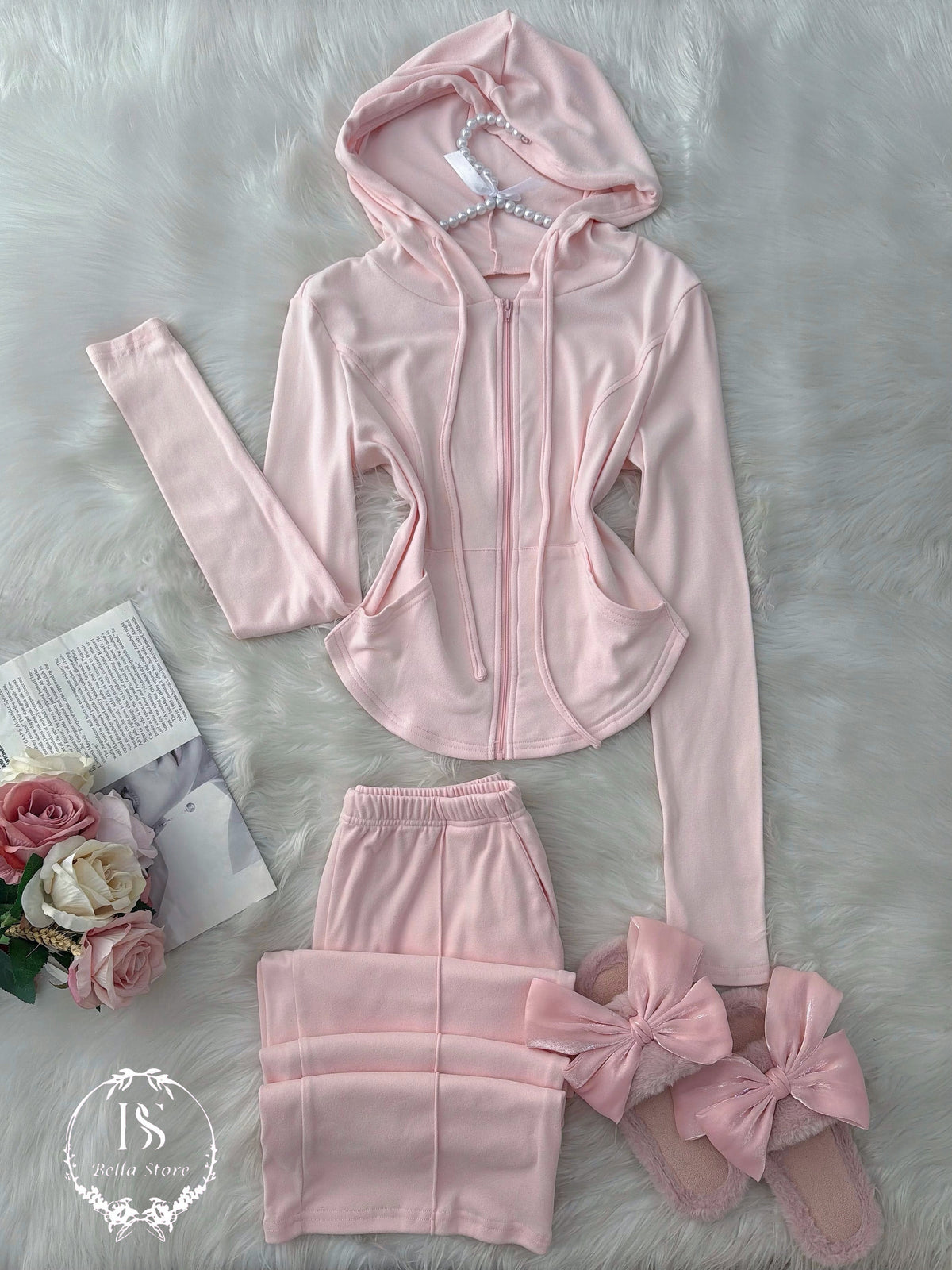Baby Pink Cap - Bella Store
