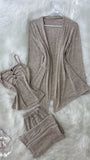 Beige Long 3 Pieces - Bella Store