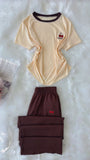 Beji Small cherry Brown Pijama - Bella Store
