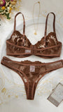 Esselle 2pcs Women Sexy Camisole Bra And Panty Lingerie Set - Bella Store