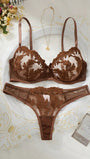 Esselle 2pcs Women Sexy Camisole Bra And Panty Lingerie Set - Bella Store