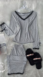Grey Black Point - Bella Store
