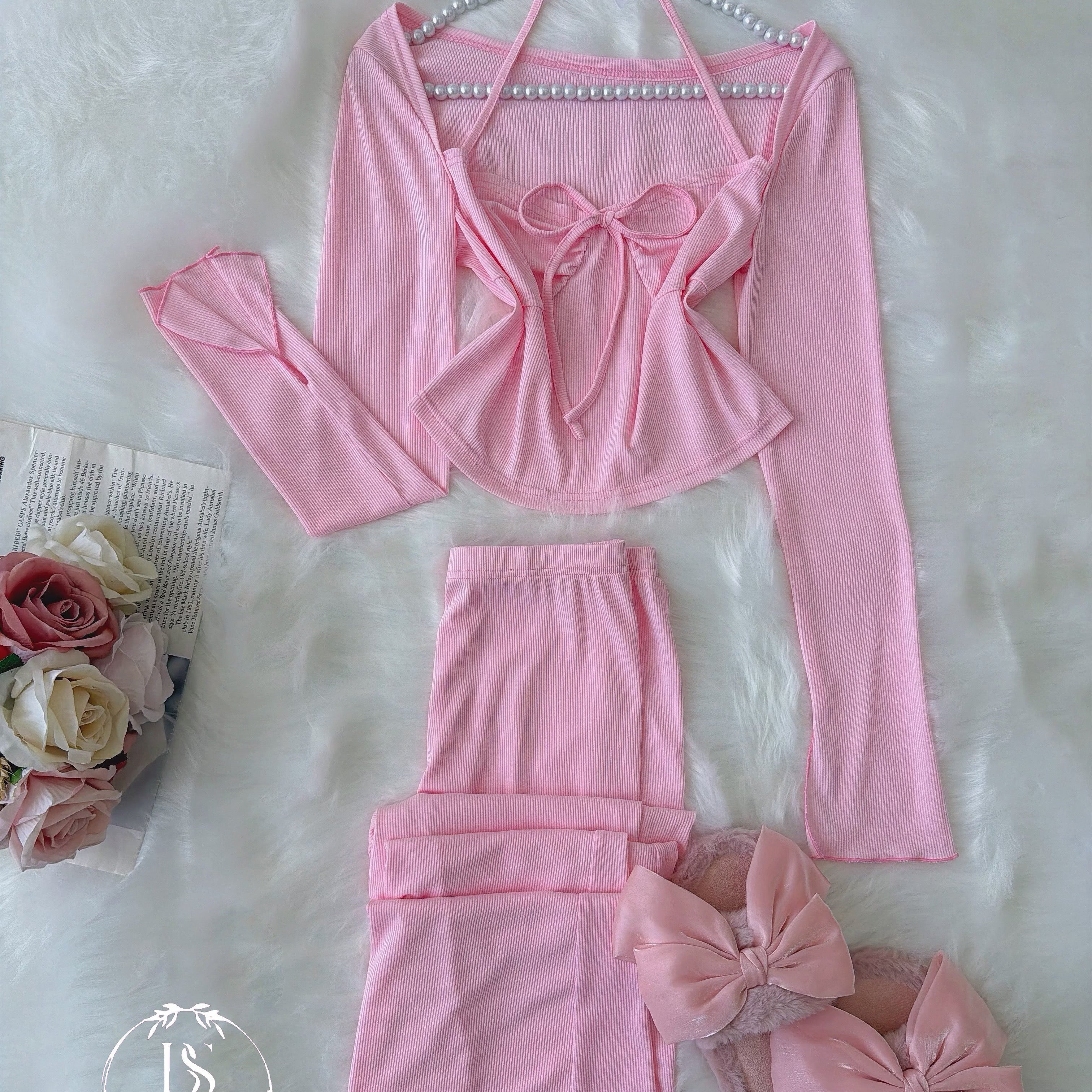 Pink Bow - Bella Store