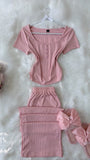 Pink Half Sleeve - Bella Store