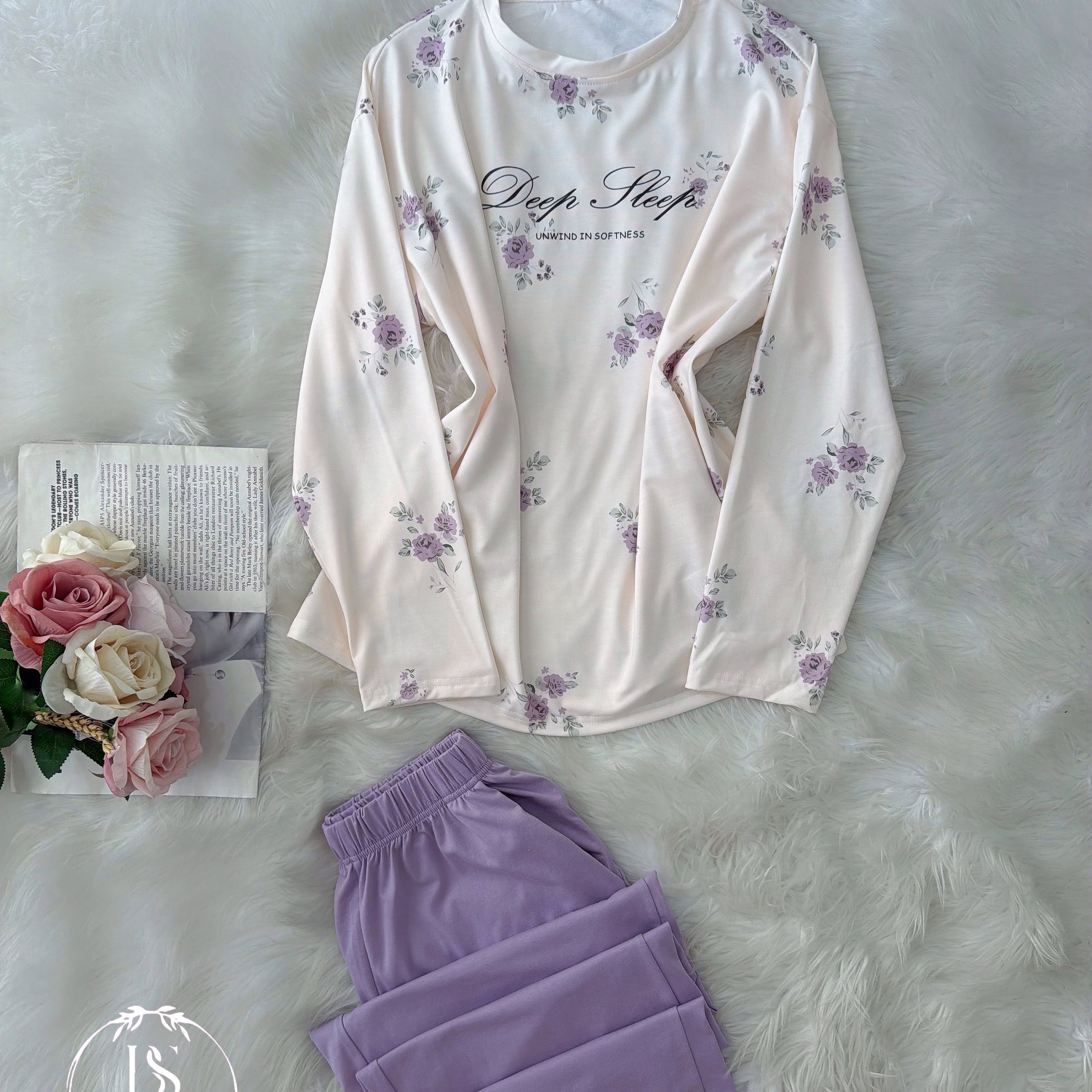 Purple Flower Cotton