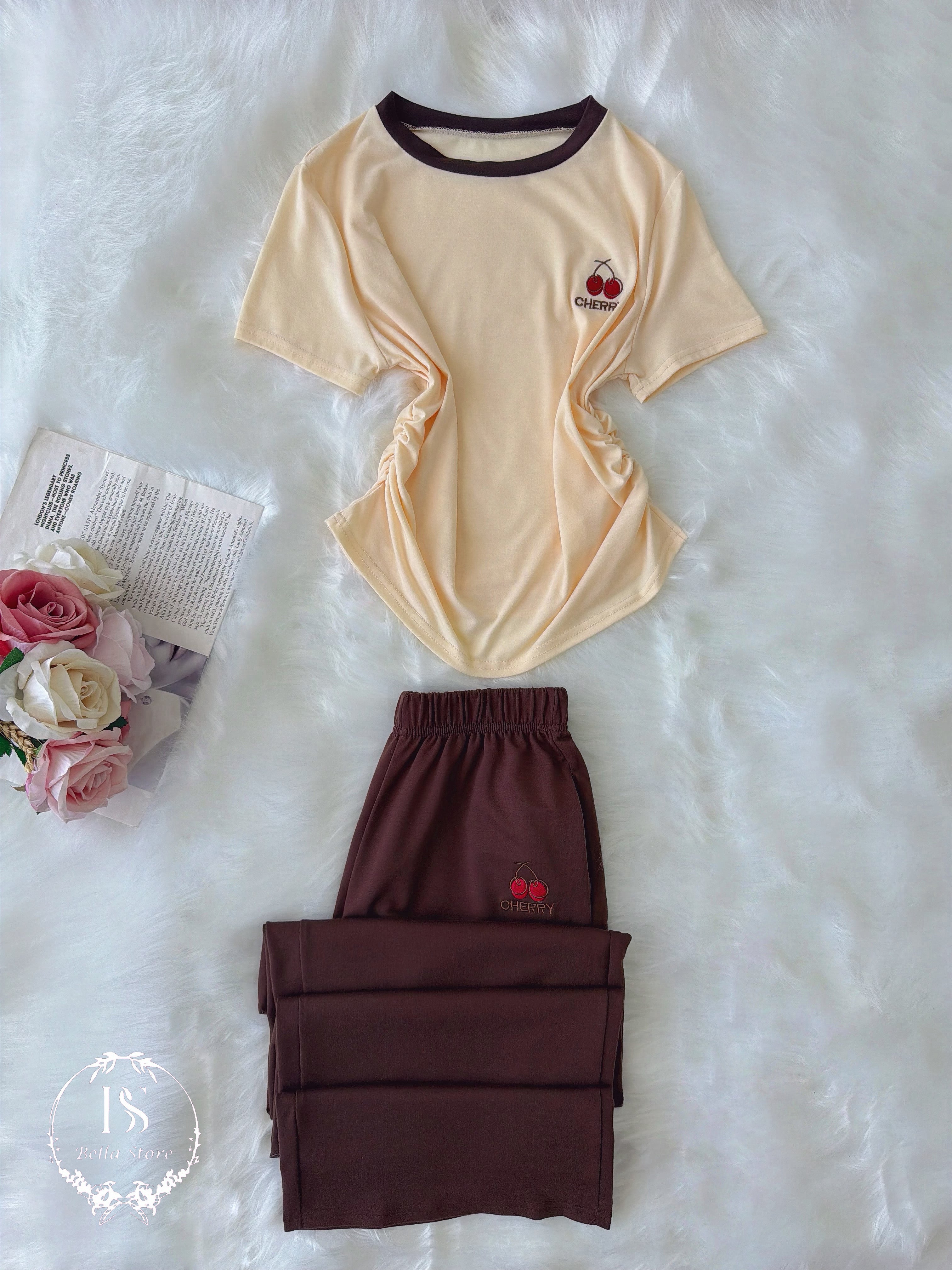 Beji Small cherry Brown Pijama