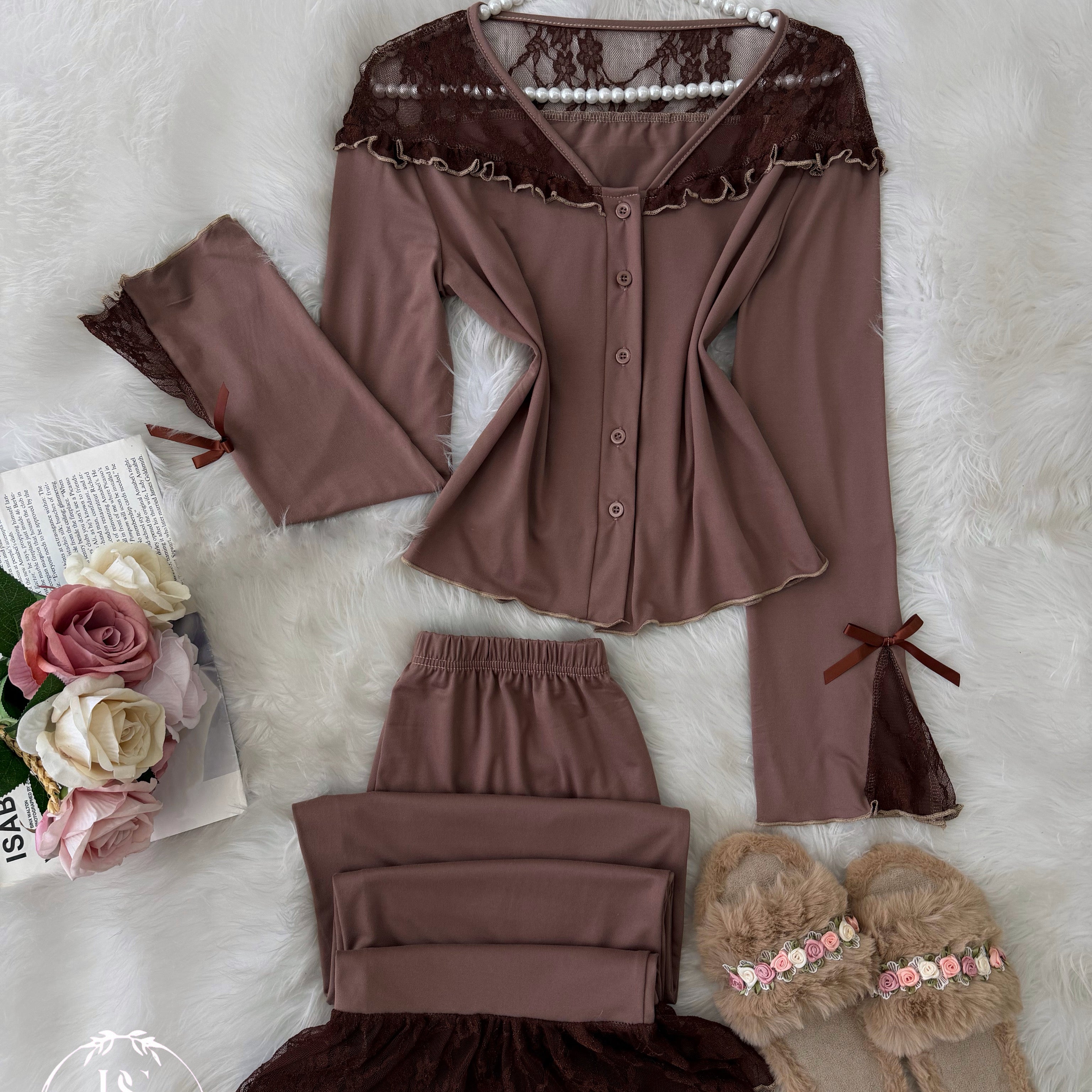 Brown Tul