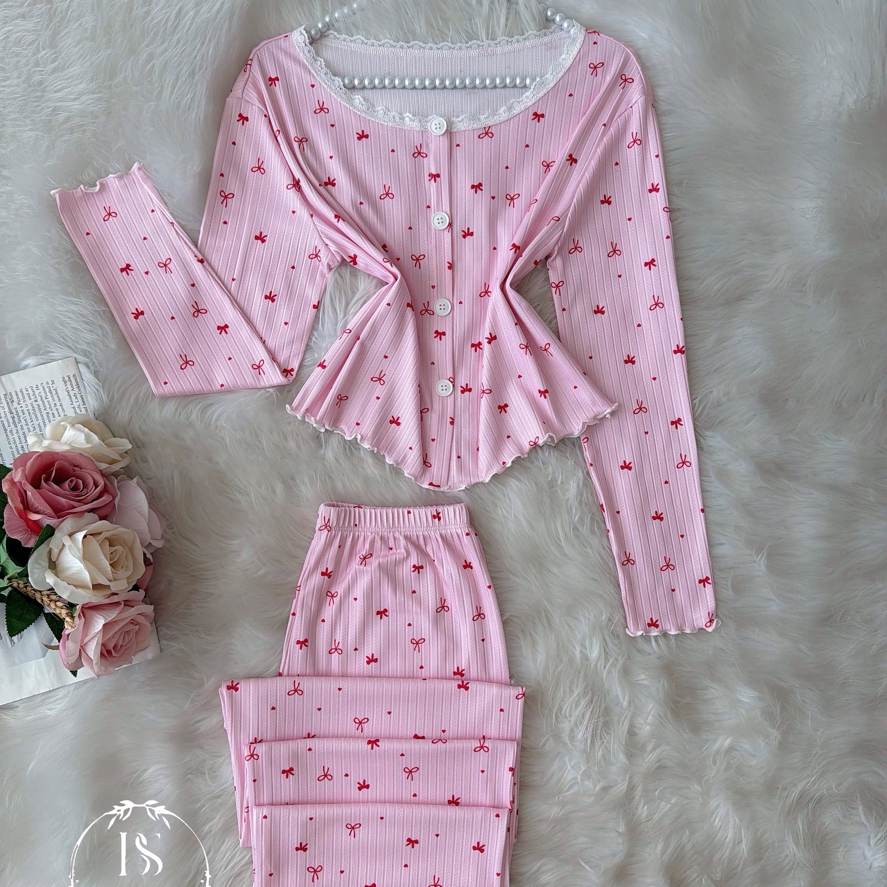 Pink Small Bow