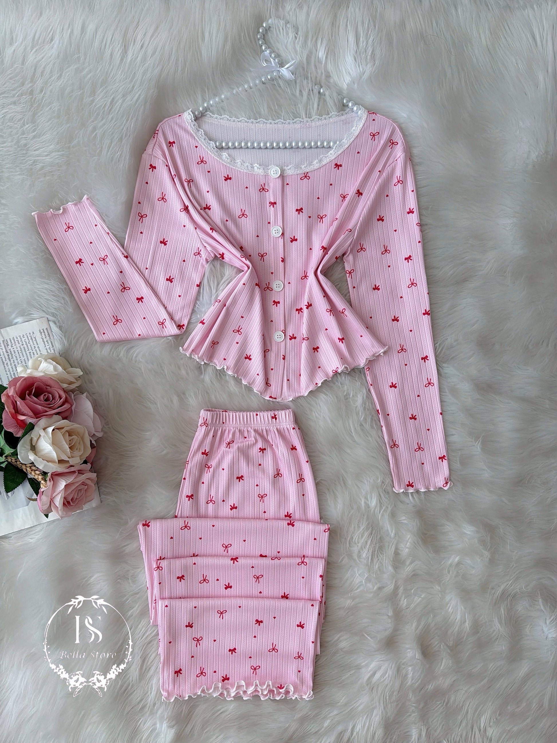 Pink Small Bow